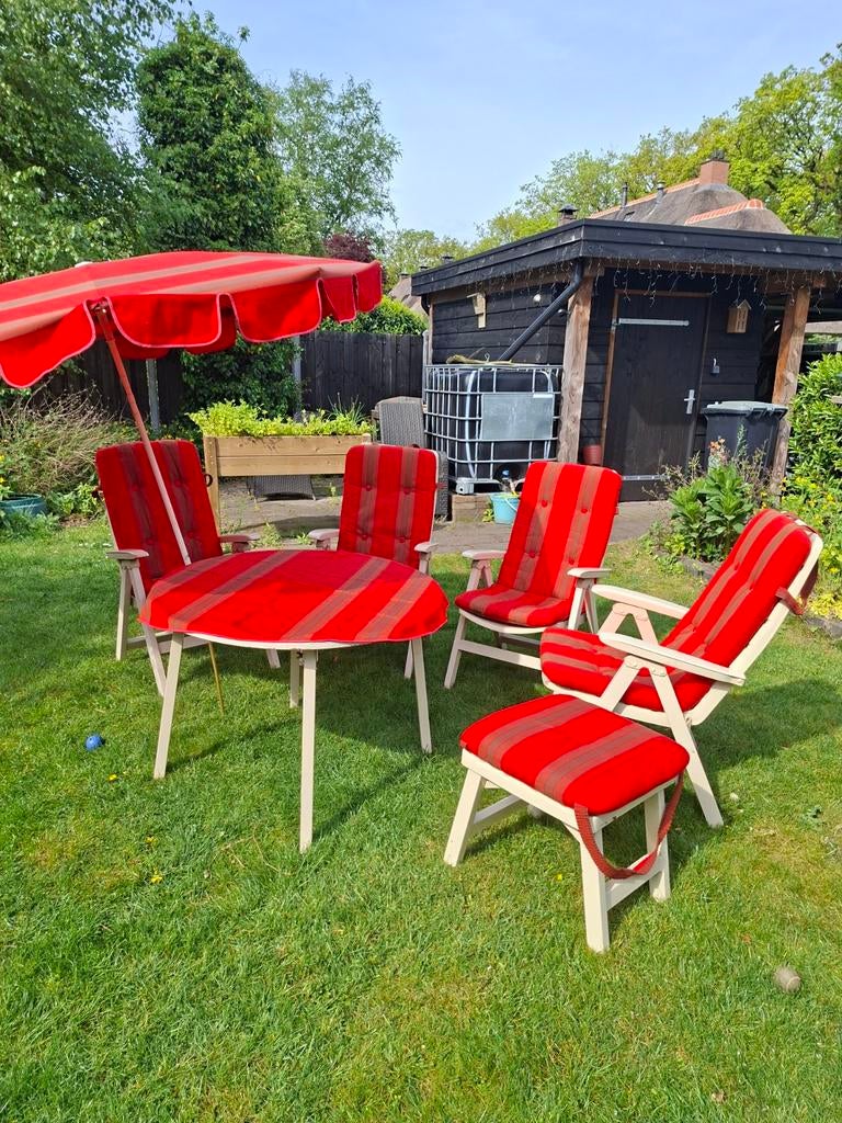 Complete Kurz tuinset, Tuin en Terras, Ophalen, Gebruikt
