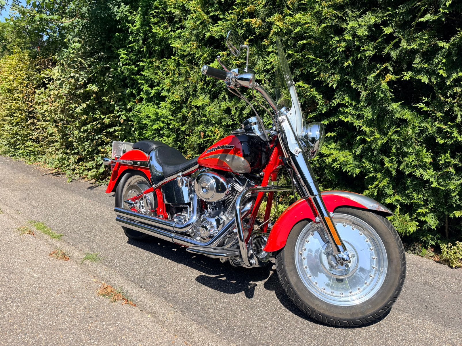 Harley-Davidson CVO Screamin' Eagle Fat Boy – 2004 –, 2 cilinders, 1690 cc, Motorrijbewijs A, Gebruikt
