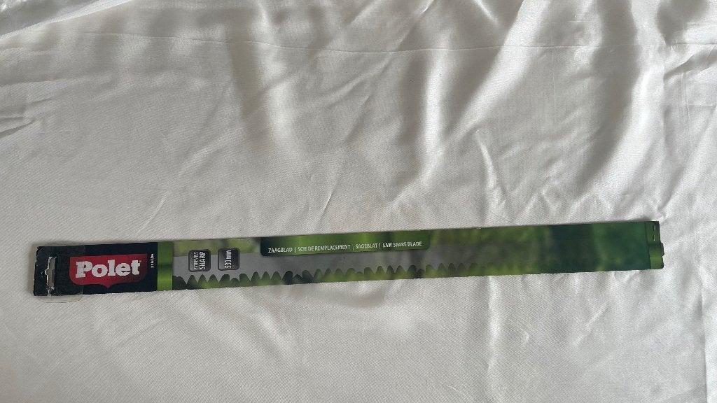 Polet zaagblad 530 mm voor beugelzaag, Ophalen of Verzenden, Nieuw, Handzaag, Polet