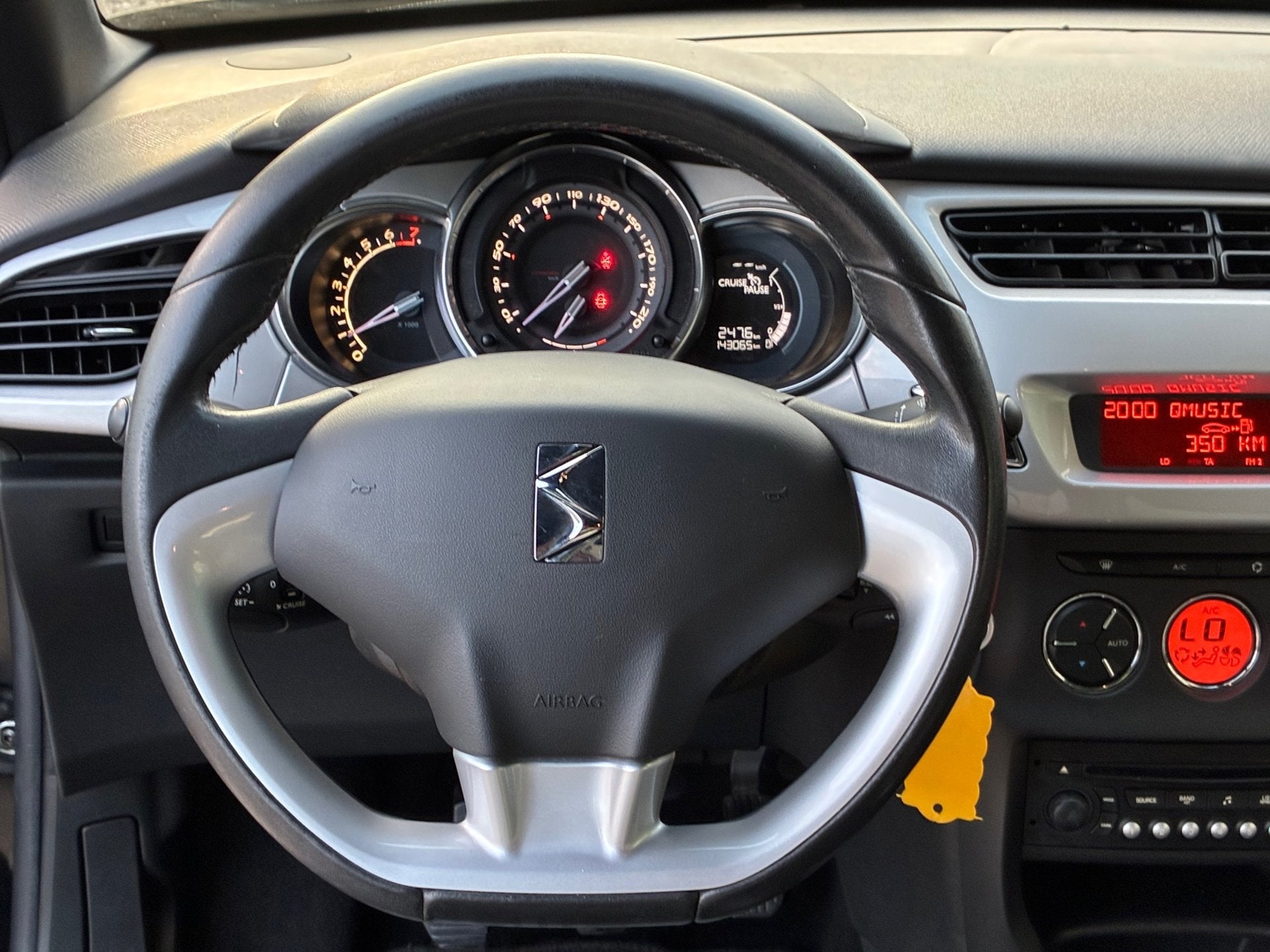 Citroen DS3 1.2 VTi Chic|D-riem v.v.|CruiseControl|Climatron, Auto's, Voorwielaandrijving, Euro 5, 1199 cc, 82 pk
