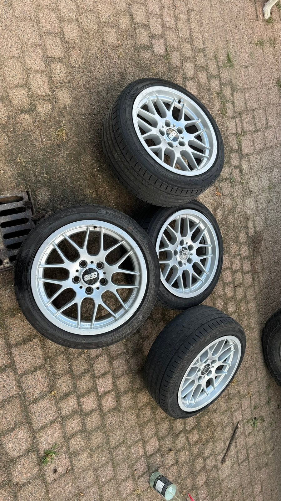 BBS RX203 5x120 17x8J ET10, Auto-onderdelen, Banden en Velgen, Ophalen, Zomerbanden, Velg(en)