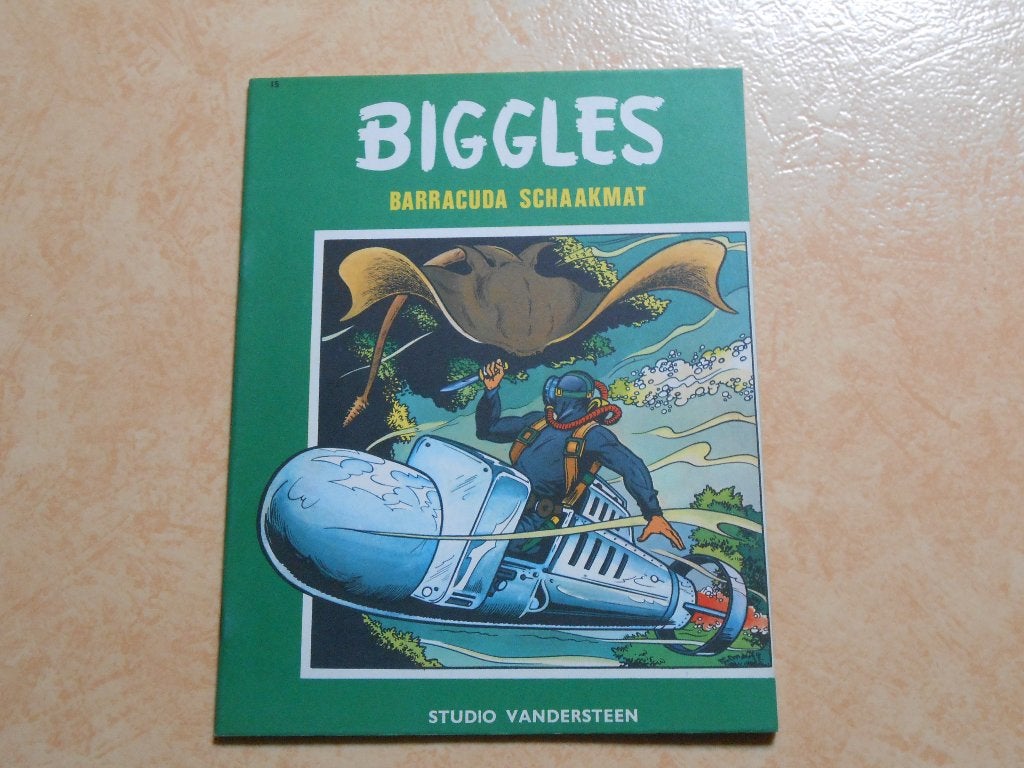 Biggles 15 Barracuda schaakmat 1968 1 ste druk., Boeken, Stripboeken, Willy Vandersteen, Eén stripboek, Nieuw, Ophalen of Verzenden