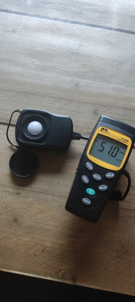 IDEAL LUX Lichtmeter 61-686 ( fluke 941 / amprobe lm-120), Ophalen of Verzenden, Gebruikt, Licht