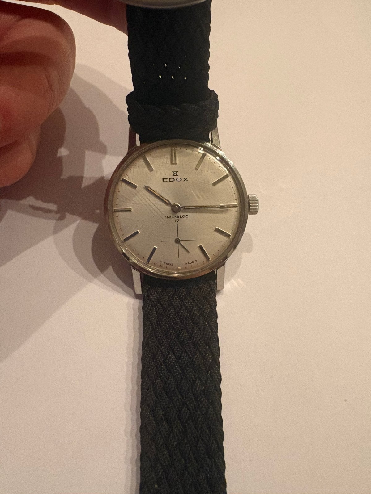Edox horloge, Overige merken, Staal, Polshorloge, Kunststof