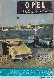 Opel Olympia 1960 handleiding ANWB Opel 1200 1500 1700, Ophalen of Verzenden