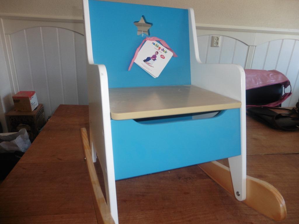 Nieuw houten rocking chair schommelstoel kinderstoel J.I.P, Ophalen of Verzenden, Nieuw, Stoel(en)