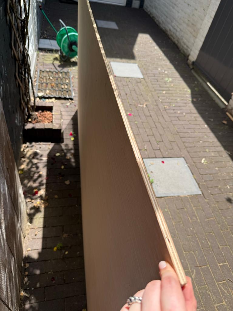 Grote houten plank FREE, Doe-het-zelf en Verbouw, Hout en Planken, Gebruikt, Minder dan 25 mm, Ophalen of Verzenden, 200 tot 250 cm