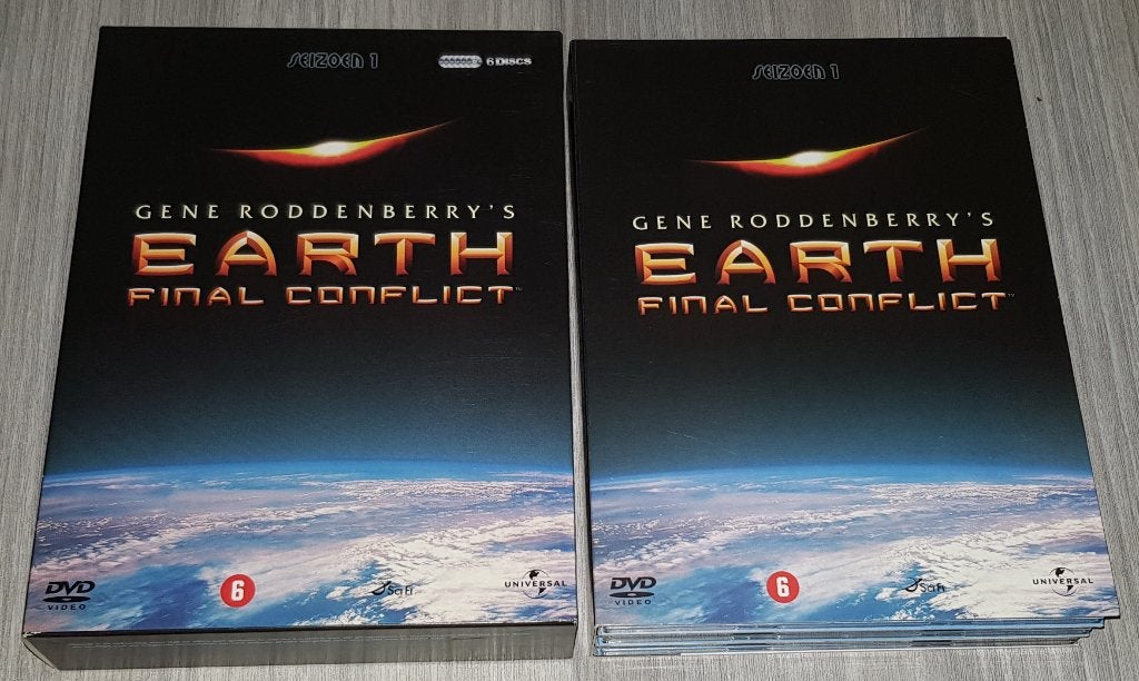 DVD Box Earth,Final Conflict Season 1, 6 Dvd's [SF], Vanaf 6 jaar, Ophalen of Verzenden, Zo goed als nieuw, Science Fiction en Fantasy