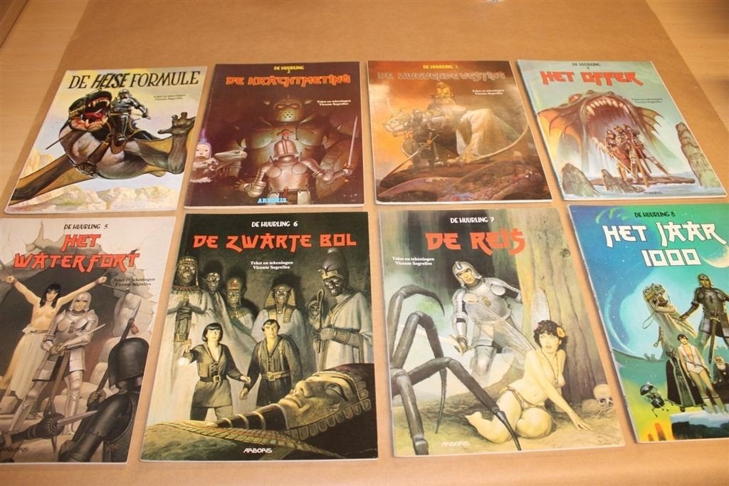 De huurling - Deel 1 t/m 8 - Vicente Segrelles, Boeken, Eén stripboek, Ophalen of Verzenden, Zo goed als nieuw