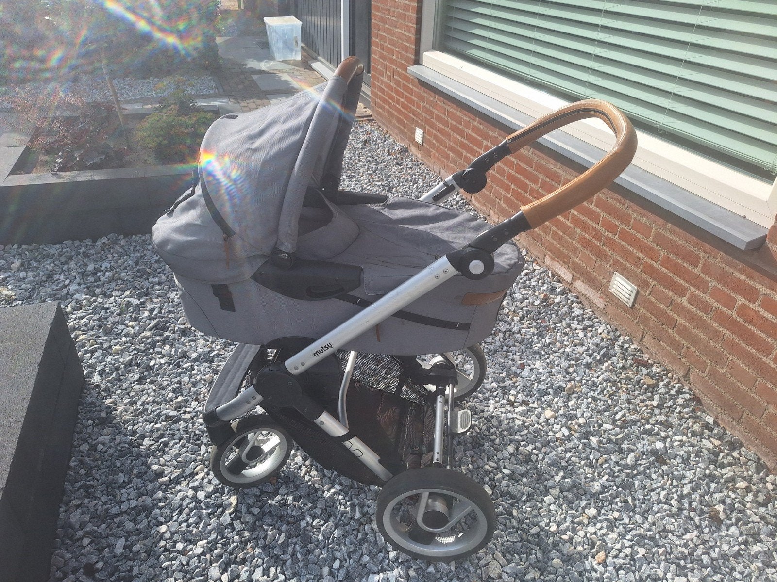 Mutsy Evo wandelwagen, Kinderen en Baby's, Kinderwagens en Combinaties, Ophalen, Gebruikt, Mutsy