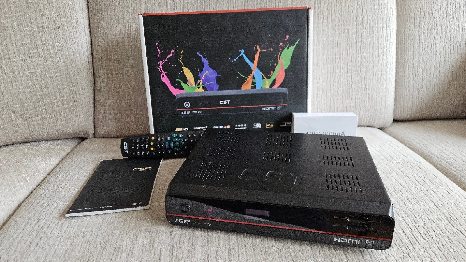 Coolstream Zee 2 Digitale Satellietontvanger  2 x DVB-C, Ophalen of Verzenden, Gebruikt, Decoder