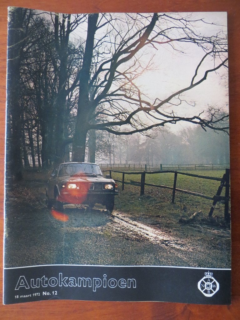 Autokampioen 12 1972 Saab 99 EM (test), Ophalen of Verzenden, Nieuw, Overige merken