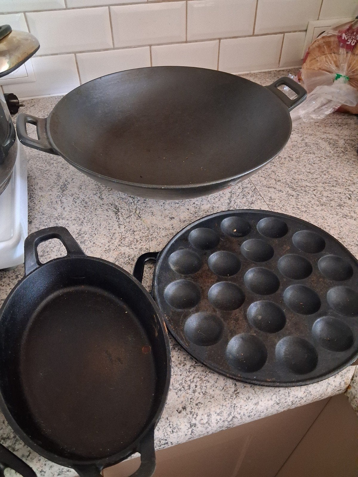 keuken, Ophalen