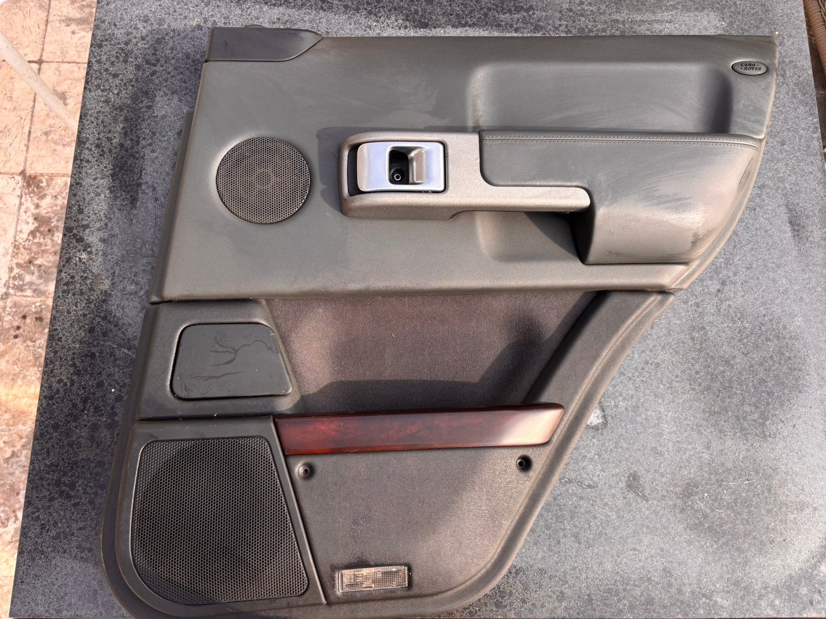 Door card rechts achter range rover l322 COMPLEET, Auto-onderdelen, Interieur en Bekleding, Ophalen of Verzenden, Gebruikt, Land Rover
