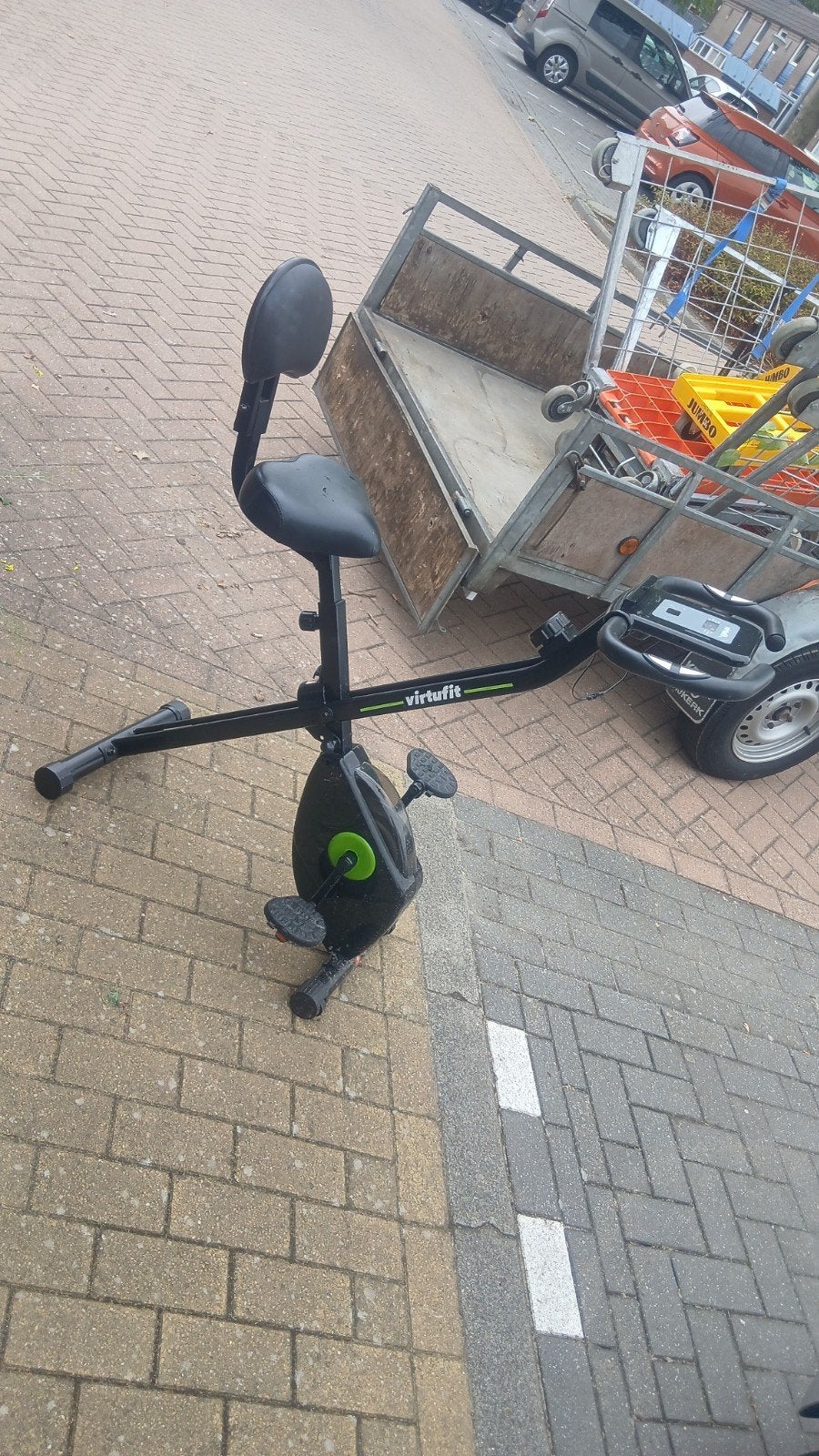 virtufit hometrainer, Ophalen, 80 kg of meer