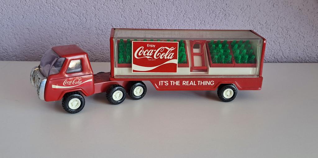 Coca-Cola Buddy L vrachtwagen, Verzamelen, Ophalen, Zo goed als nieuw