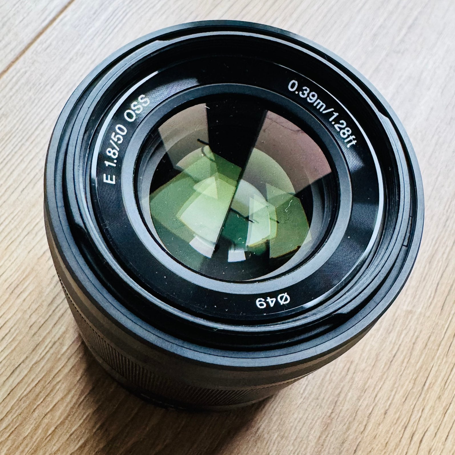 Sony e 50mm f1.8 oss o.s.s. Voor aps-c camera’s, Ophalen, Zo goed als nieuw, Telelens