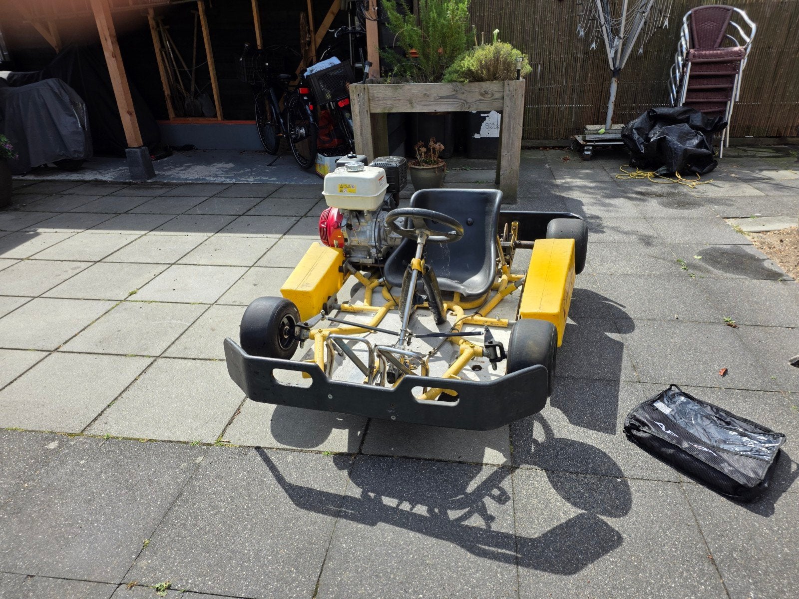 Complete Kart Set met Honda GX340 Motor en Accessoires, Sport en Fitness, Karting, Ophalen, Gebruikt, Kart