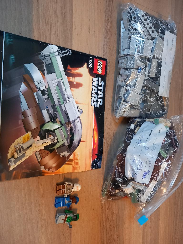 Lego 6209 Star Wars Slave I, Compleet, Gebruikt, Star Wars, Lego