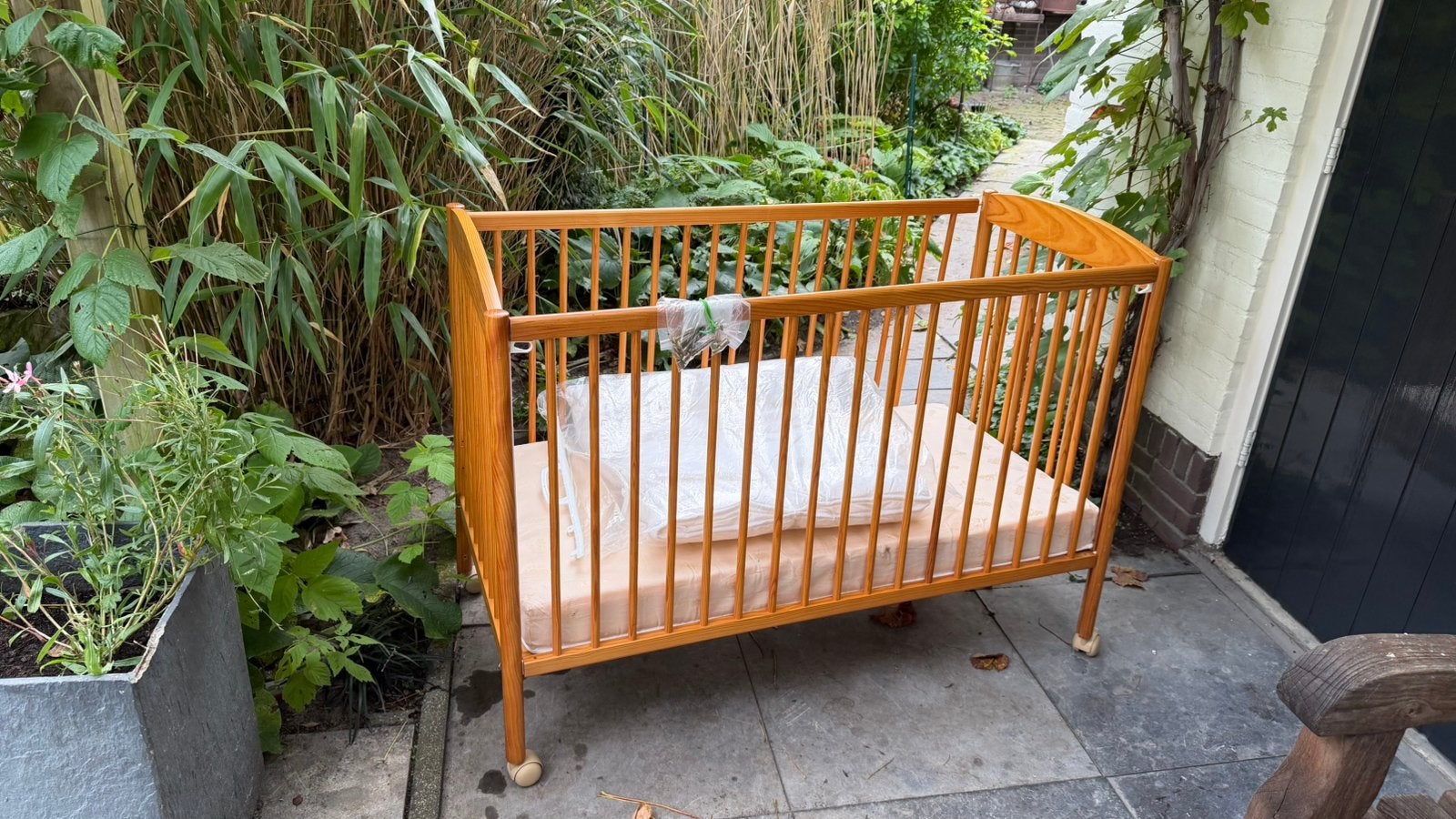 Kinderbedje Matrasmaat 120x60, Ophalen, Zo goed als nieuw, Ledikant