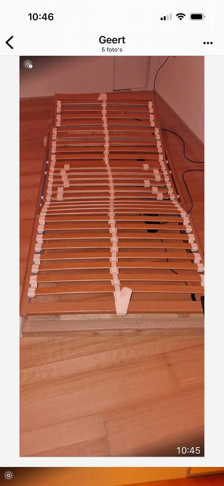 Gratis 90-200 electrisch verstelbaar, Ophalen, Gebruikt, 50 tot 100 cm, Minder dan 100 cm