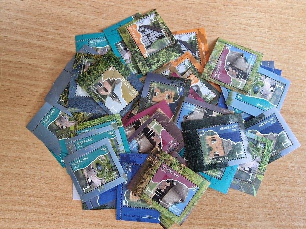 50x Tarief 1 nominaal frankeergeldig €70,-. Kleinformaat., Ophalen of Verzenden, Na 1940, Postfris