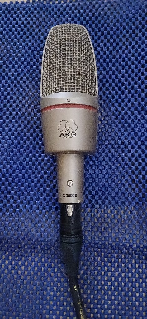 Microfoon - condensator AKG C3000B, Ophalen of Verzenden, Zo goed als nieuw, Studiomicrofoon