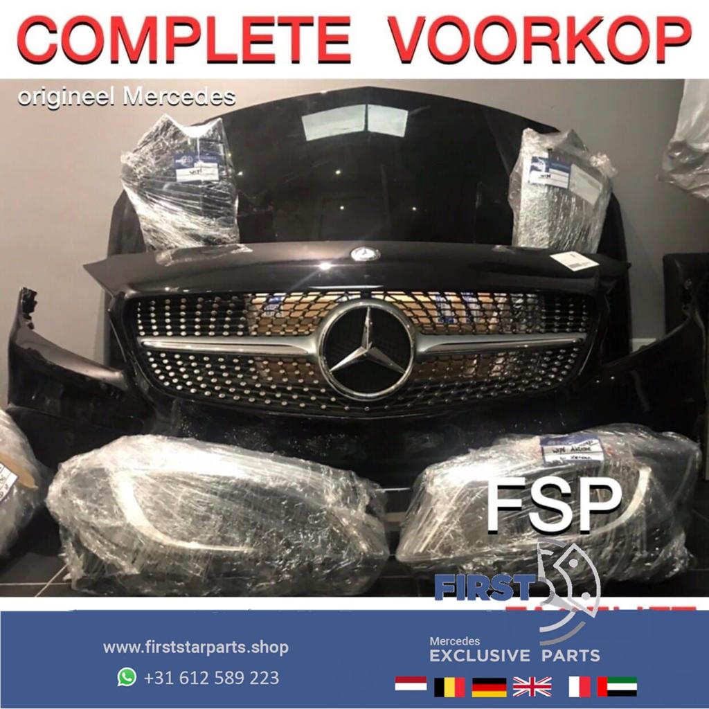 W176 A Klasse 2012-2018 AMG VOORKOP ZWART COMPLEET origineel, Gebruikt, -, Voor, Ophalen of Verzenden