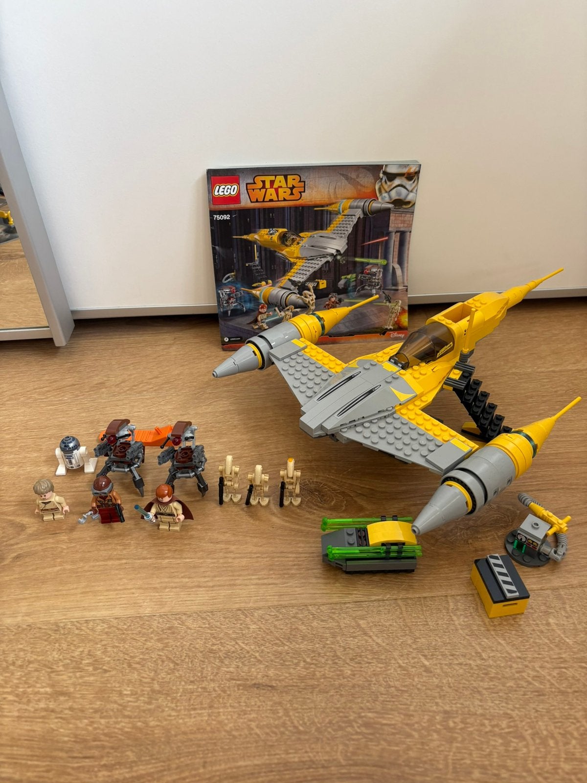 LEGO 75092 Star Wars Naboo Starfighter, Gebruikt, Star Wars, Lego, Ophalen of Verzenden