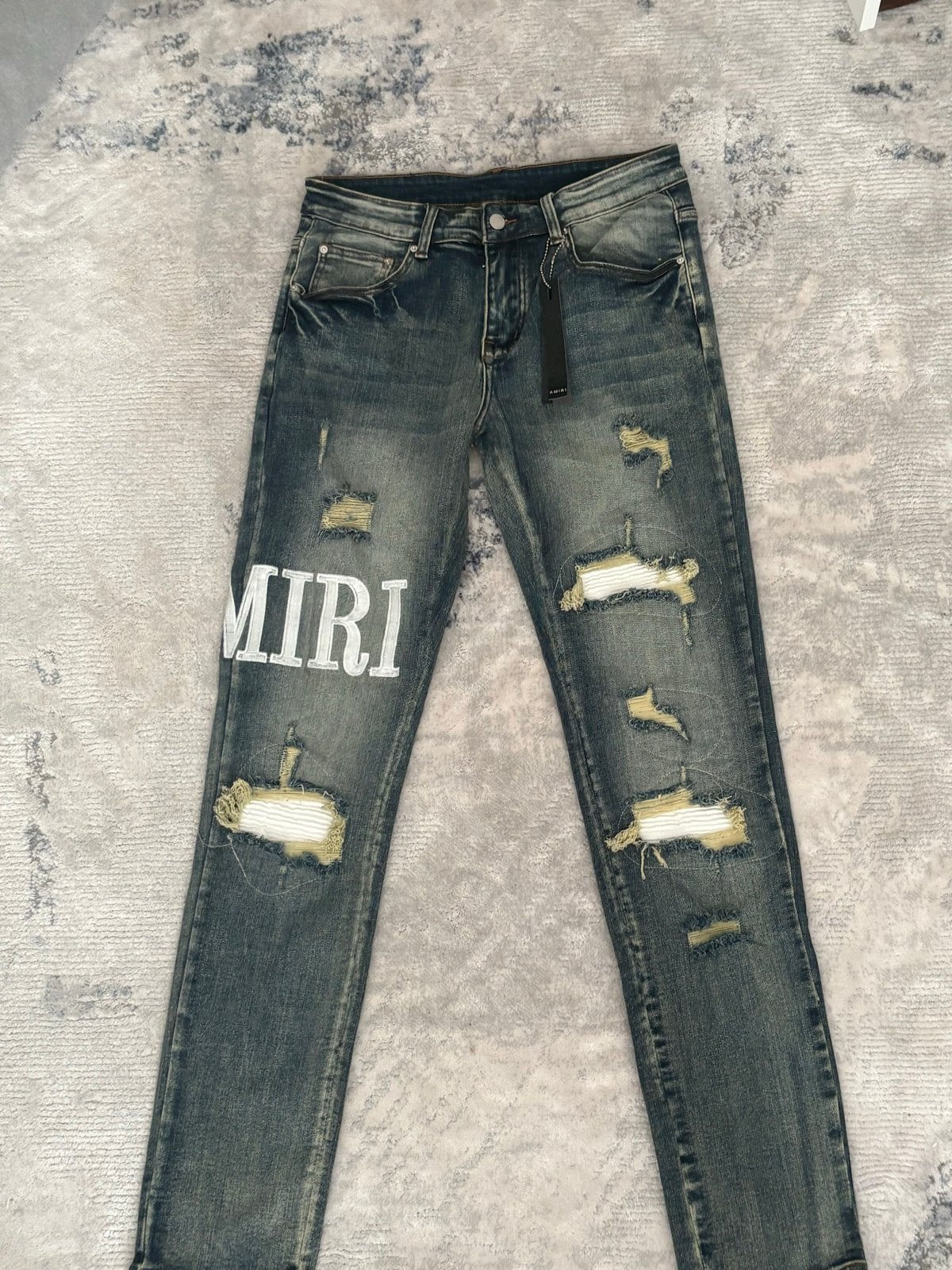 Amiri Jeans - Zo goed als nieuw, Kleding | Heren, Verzenden, Zo goed als nieuw, Blauw, W36 - W38 (confectie 52/54)