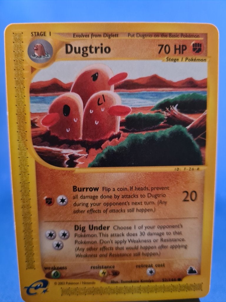 Dugtrio 52/144 - Skyridge, Verzenden, Gebruikt