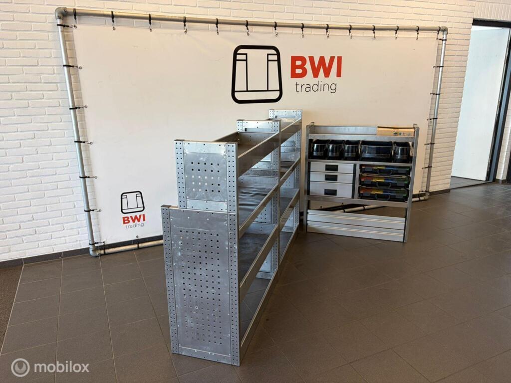 Aluca set bedrijfswageninrichting L+R complete inrichting, Ophalen of Verzenden