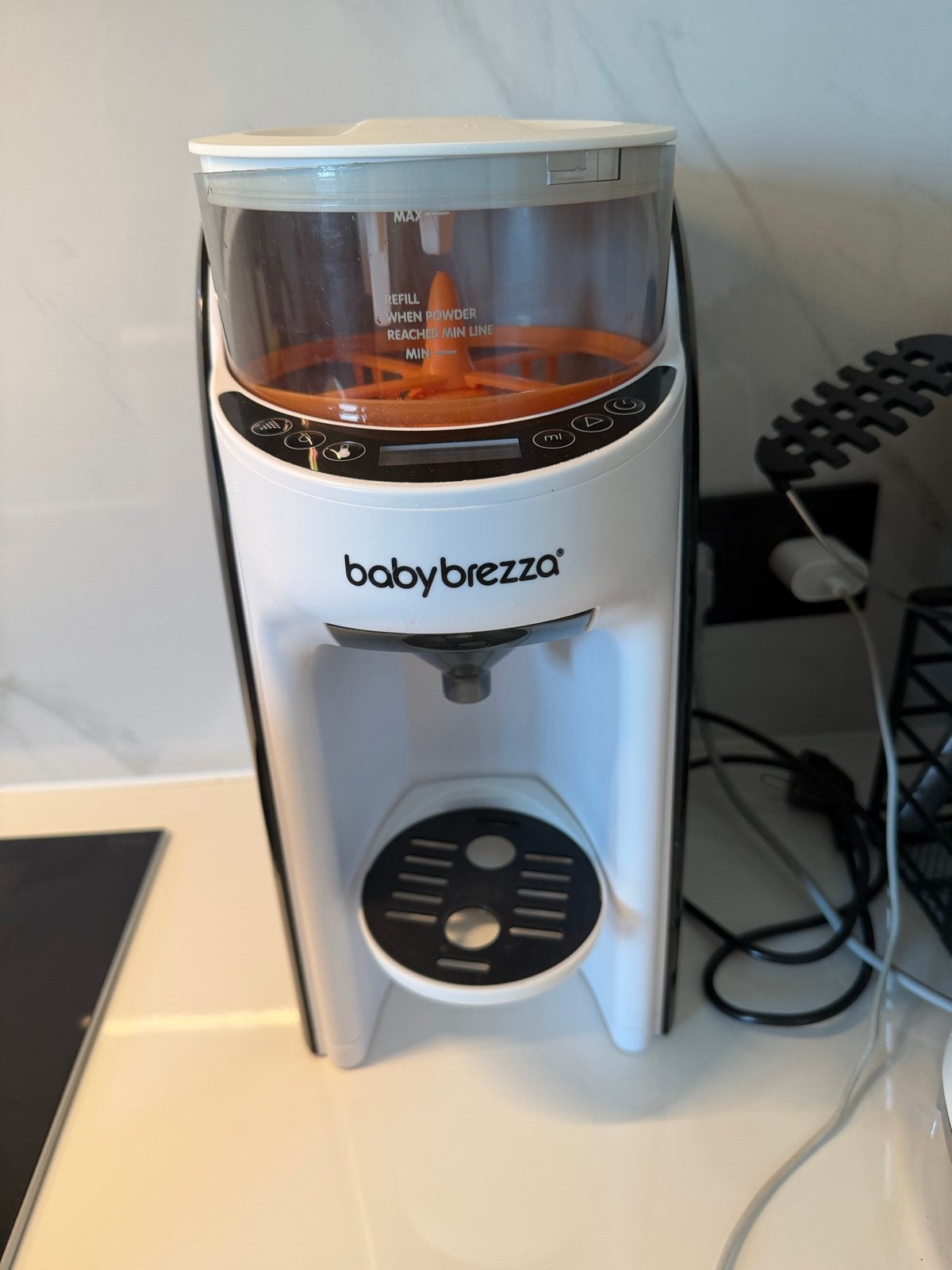 Baby Brezza Formula Pro Advanced Flessenmaker, Automatisch, Gebruikt, Ophalen of Verzenden, Flessenmaker