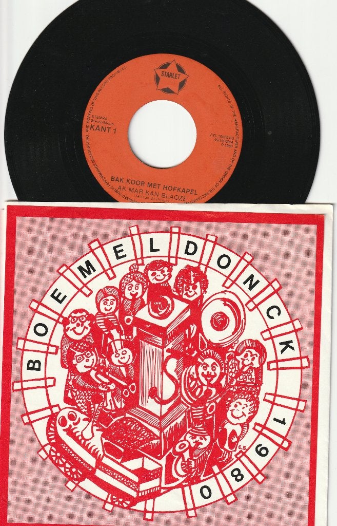 Boemeldonck [Prinsenbeek] Carnaval BAK vinylsingle Starlet, Ophalen, Gebruikt, Nederlandstalig