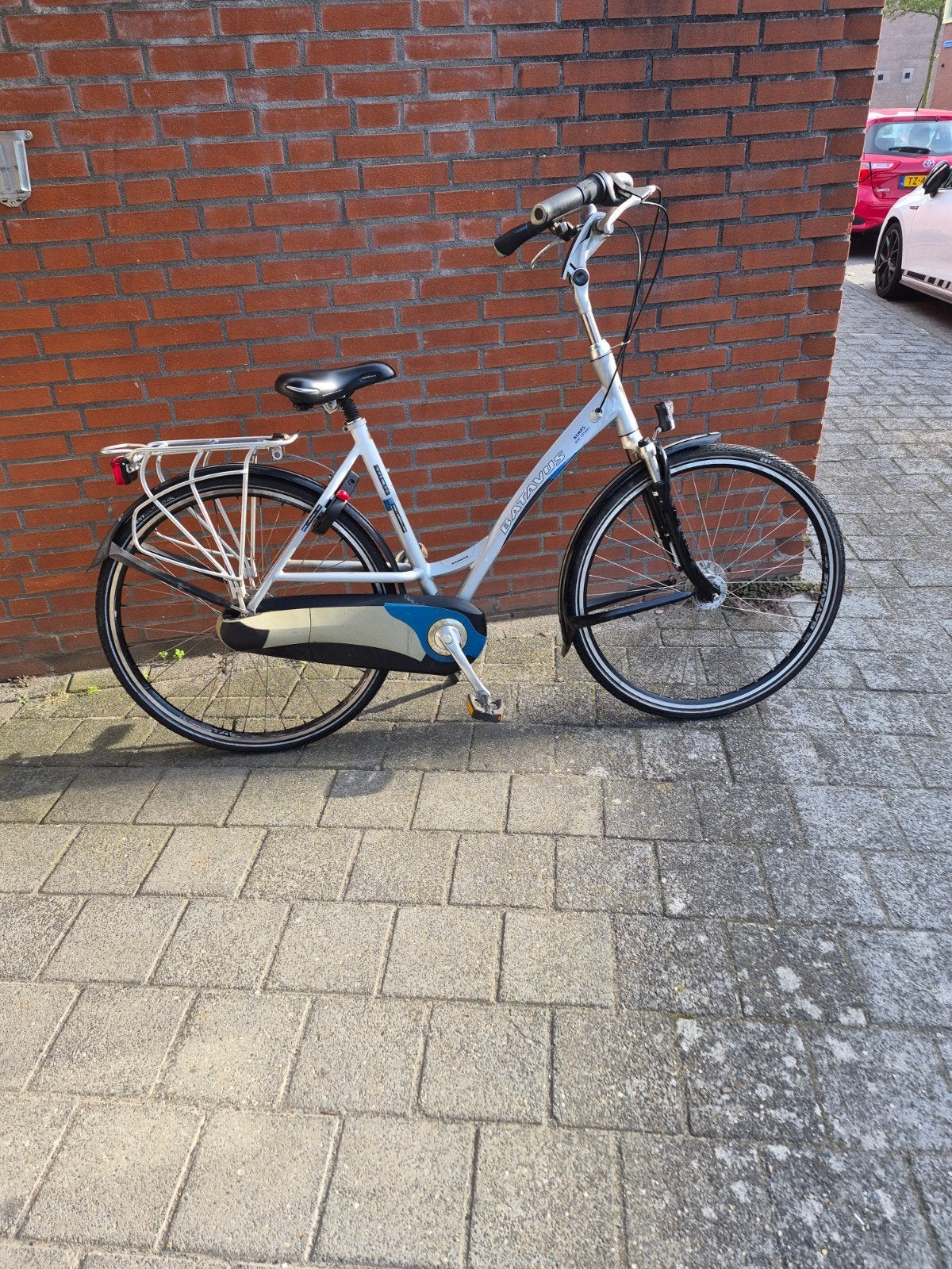 batavus dames fiets 28 inch frame 53, Fietsen en Brommers, Ophalen, Versnellingen, Batavus, Trommelrem