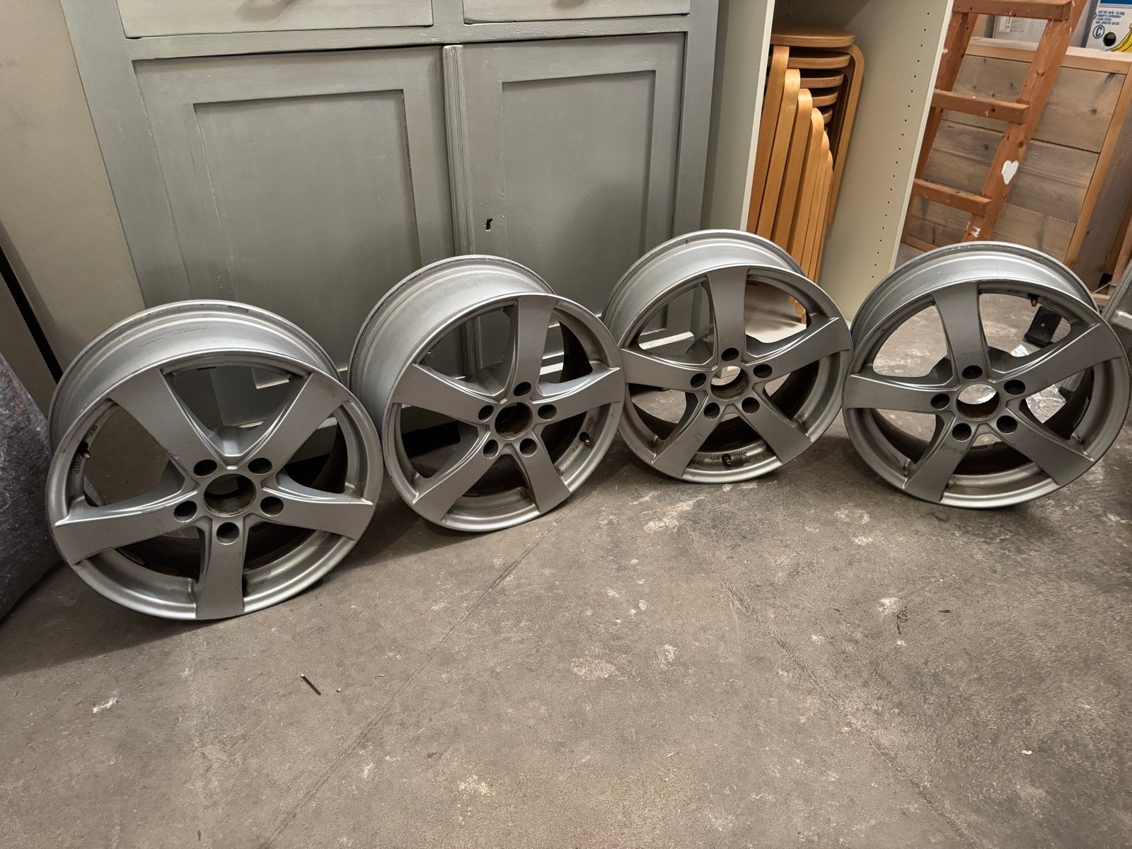 Bmw velgen 16inch zilver, Auto-onderdelen, Banden en Velgen, Ophalen, Gebruikt, Velg(en), 16 inch