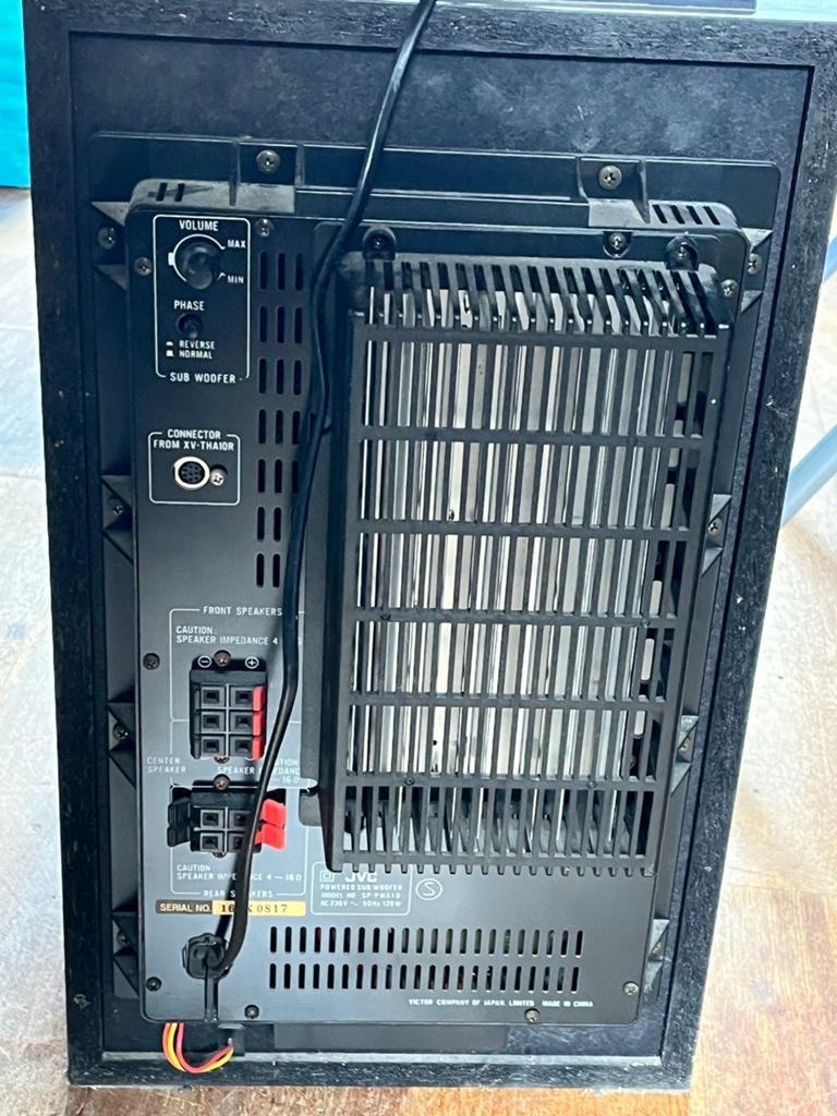 JVC Actieve Subwoofer SP-PWA-10 - Krachtig Geluid, Ophalen, Gebruikt, Overige systemen, JVC