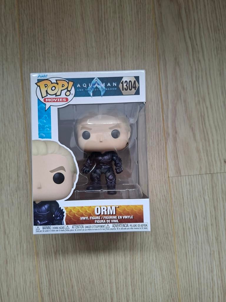 Funko Pop! Orm nr 1304 - Aquaman and the Lost Kingdom €4,49, Ophalen of Verzenden, Zo goed als nieuw