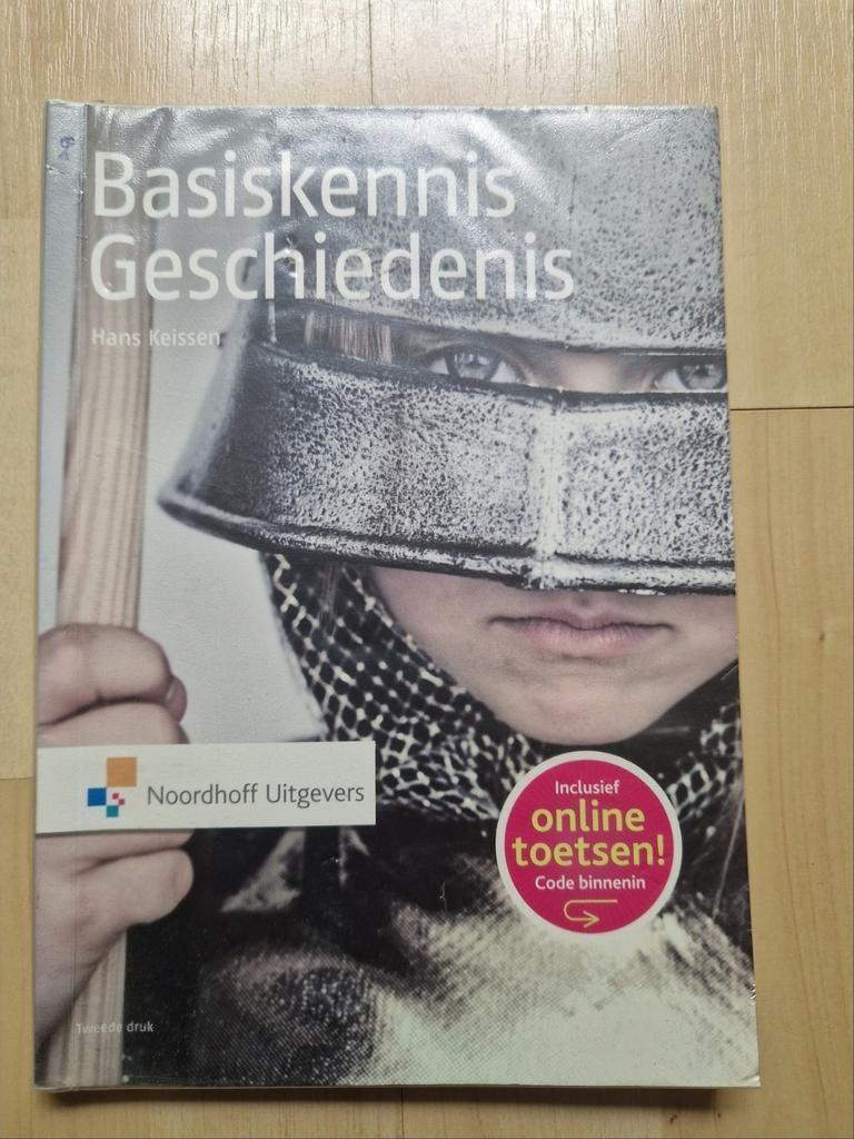 Basiskennis Geschiedenis Pabo Toelatingstoets Voorbereiding, Ophalen of Verzenden, 20e eeuw of later, Zo goed als nieuw, Hans Keissen
