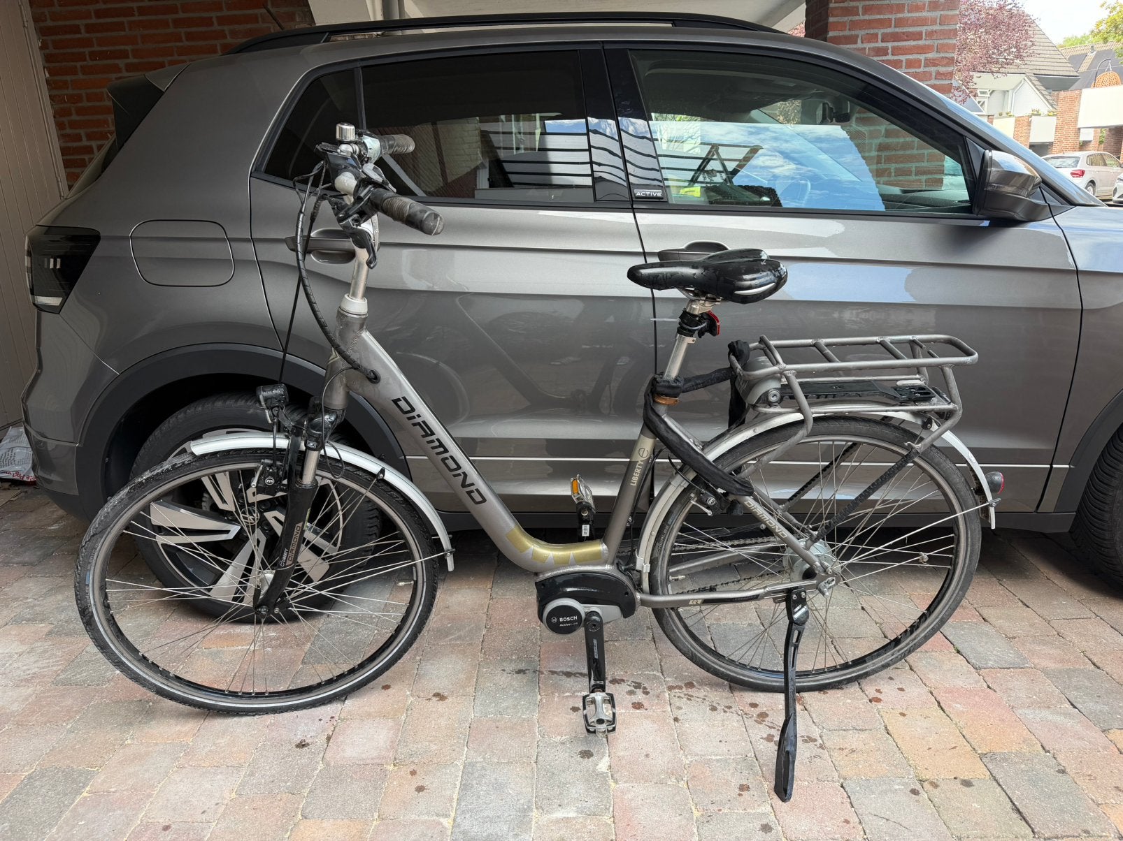 Diamond elektrische fiets met Bosch accu, Ophalen, Zo goed als nieuw, Gazelle