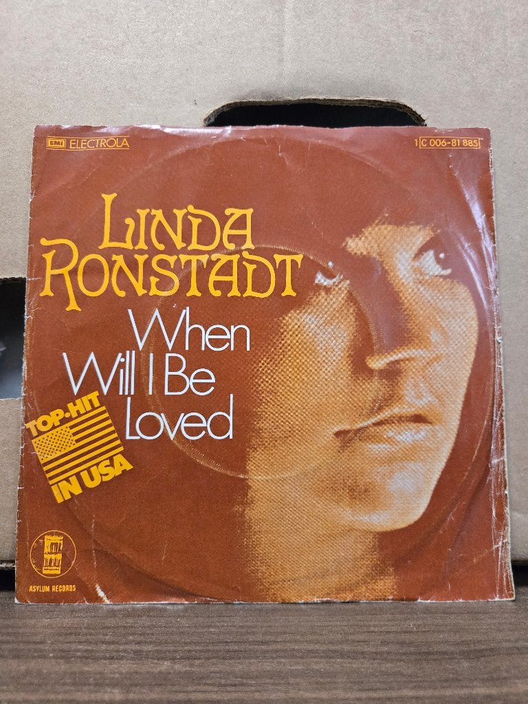 Linda Ronstadt - When will I be loved, 7 inch, Ophalen of Verzenden, Zo goed als nieuw, Pop