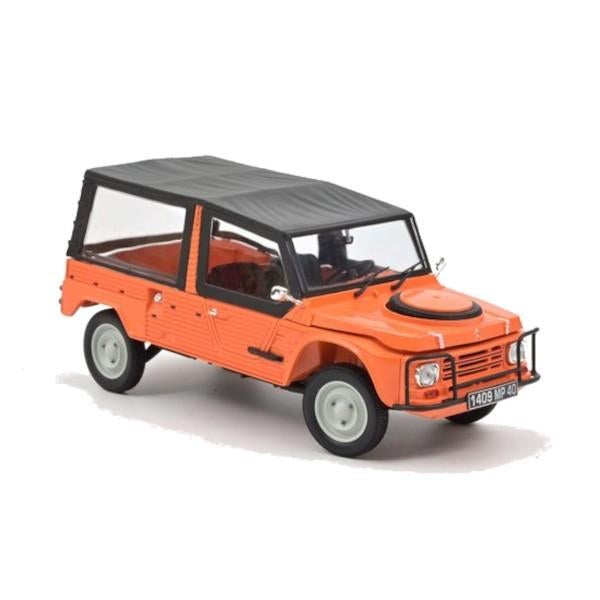 Citroen Mehari 44 1979 Kirghiz Oranje Modelauto 1/18 Norev, Hobby en Vrije tijd, Modelauto's | 1:18, Auto, Norev, Ophalen of Verzenden