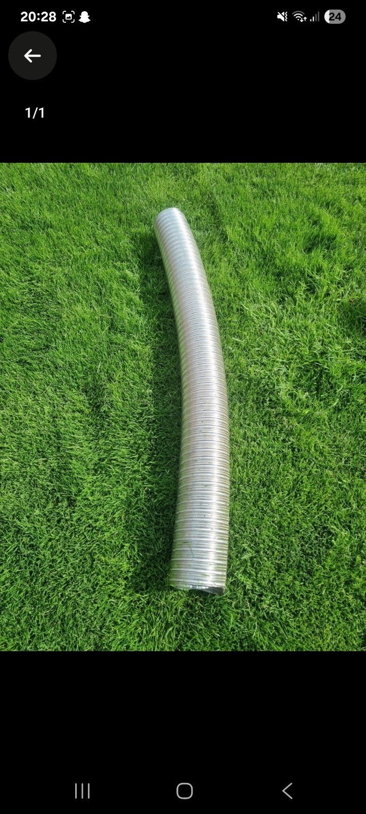 rvs spiraalbuis, Doe-het-zelf en Verbouw, Buizen en Afvoer, Ophalen, Afvoer, Rvs, Minder dan 2 meter