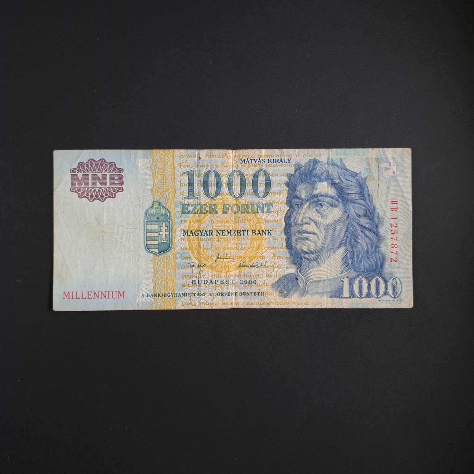 1000 forint Hongarije #033, Verzenden, Hongarije, Los biljet