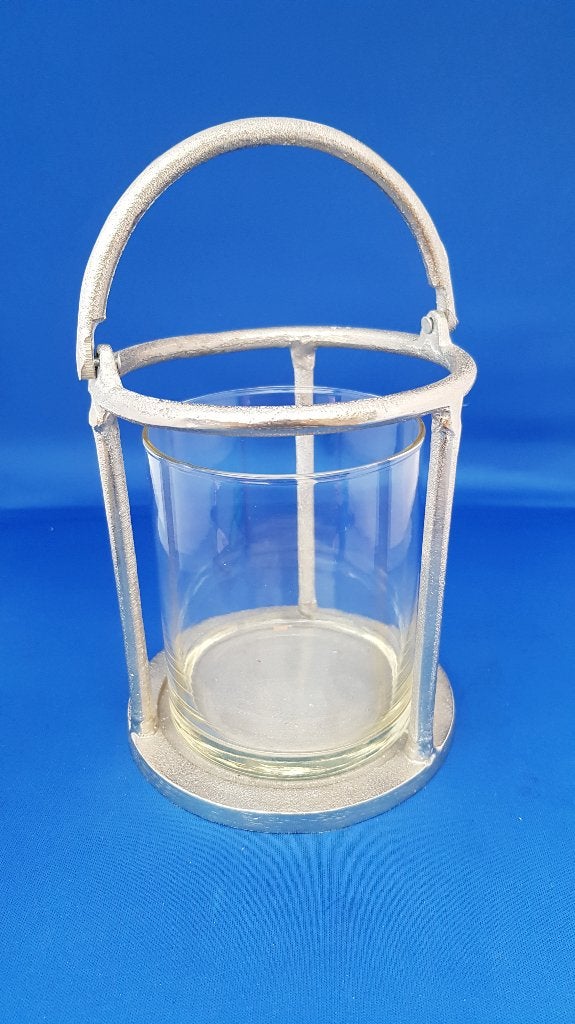 Riviera Maison Sanibel Lantern Small windlicht. 7B5, Tweedehands verkoop, Windlicht, Gebruikt, Ophalen of Verzenden