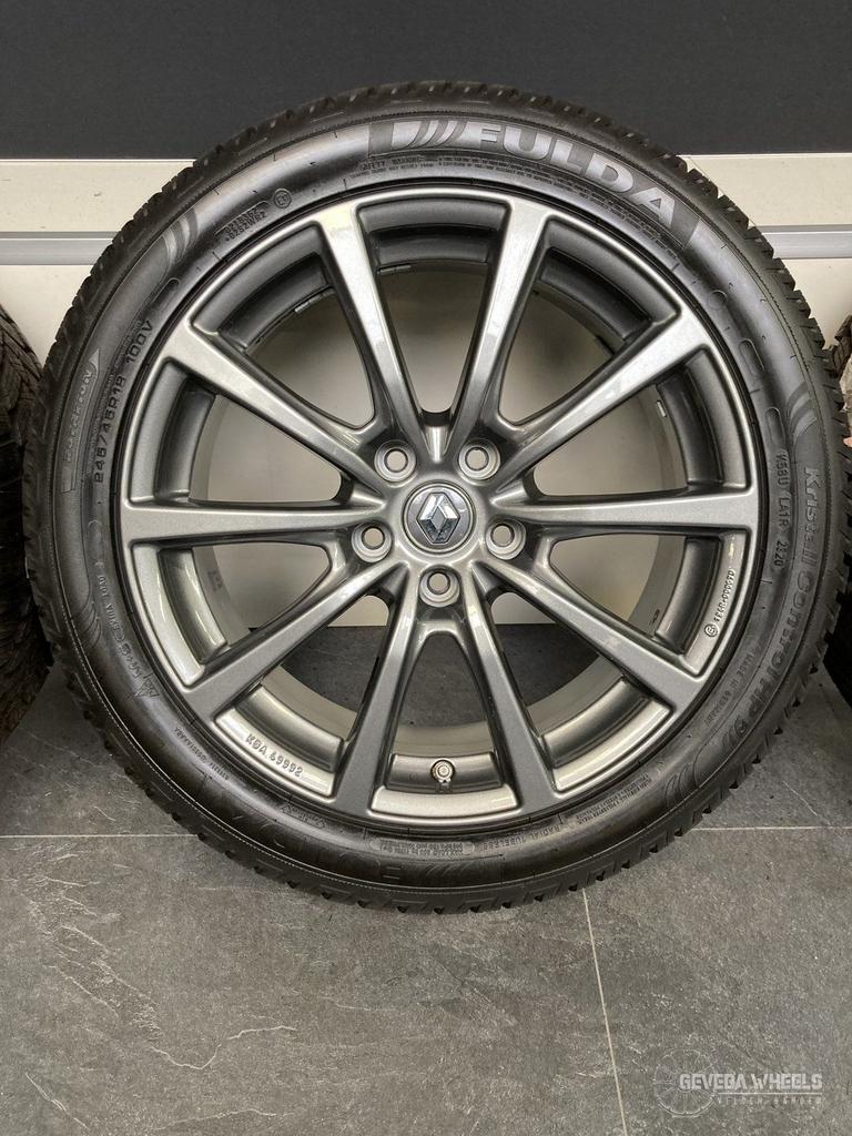 18” Renault Talisman sport velgen + winterbanden 5x114.3, 18 inch, -, -, Banden en Velgen