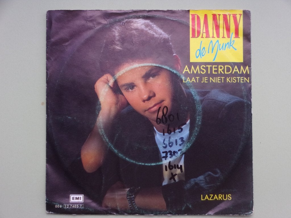 SINGLE: DANNY de MUNK  (AMSTERDAM), Cd's en Dvd's, Ophalen of Verzenden, Zo goed als nieuw, 7 inch, Nederlandstalig