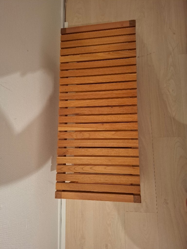 Ikea Houten bankje  schoenenrek, Ophalen