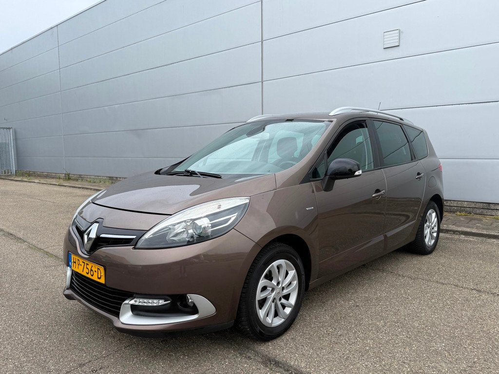 Renault Grand Scénic 1.5 dCi Limited 7p. (bj 2015) NAVI|CLI, Auto's, Renault, Voorwielaandrijving, Euro 5, Stof, Gebruikt
