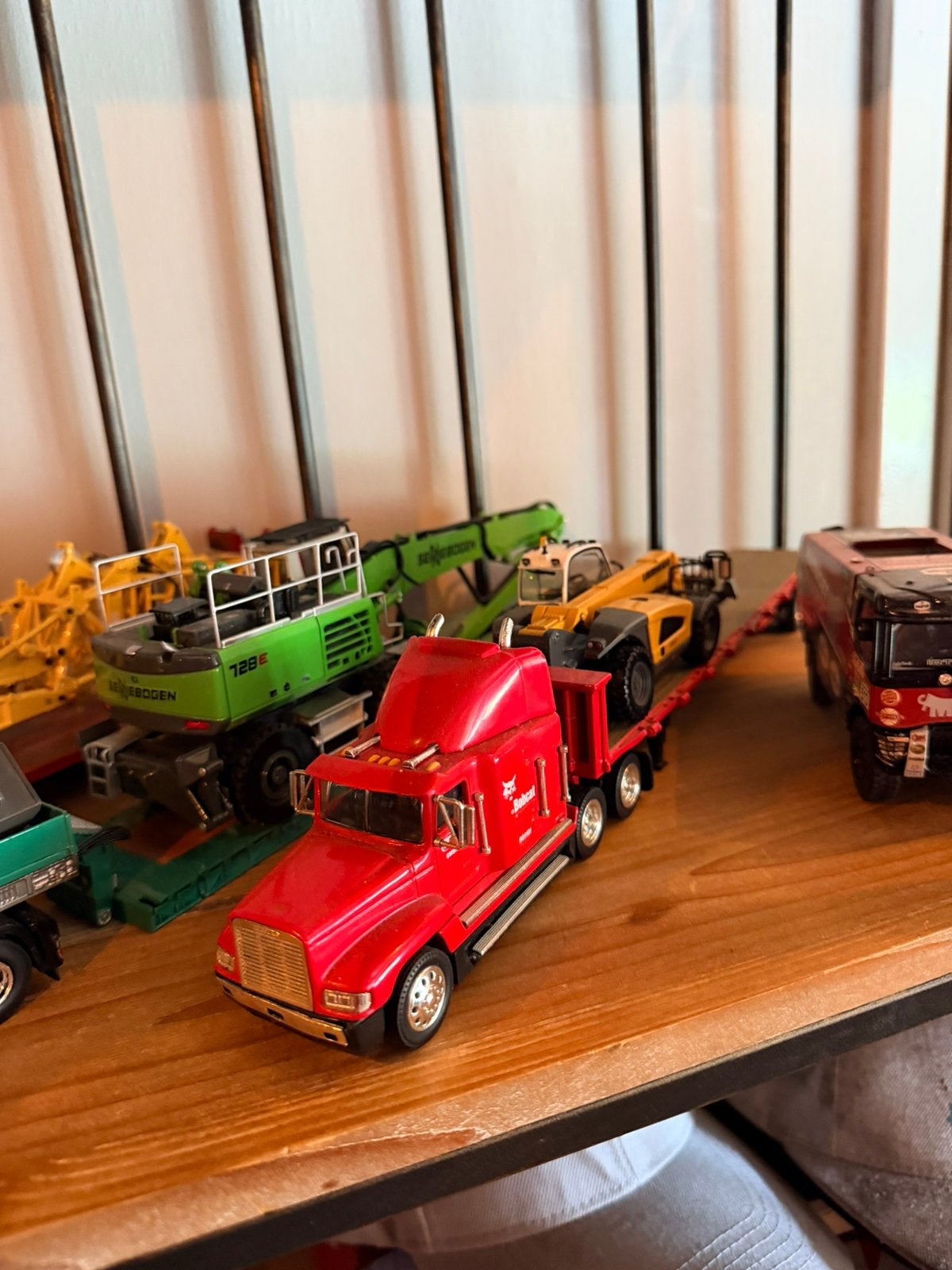 Bobcat truck 1:50, Hobby en Vrije tijd, Ophalen of Verzenden, Gebruikt, Overige typen, Wsi